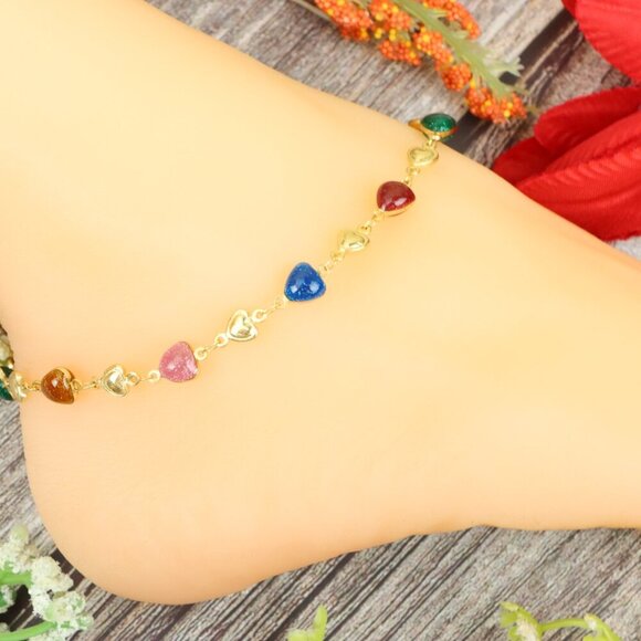 "Elegant Handmade Anklet – Delicate Jewelry for Women, MAR091850 - Picture 3 of 10